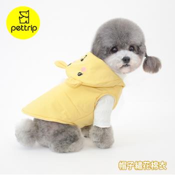 pettrip 帽子繡花棉衣 秋冬款寵物服飾