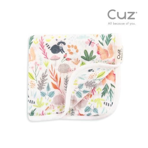Cuz 土耳其有機綿紗布巾-加厚四層紗雙面款-35x35cm (多款任選)