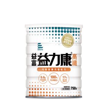 益富 益力康高纖 營養均衡配方 750g(乳清蛋白+高纖)