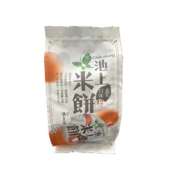 【池上鄉農會】池上米餅 - 玄米口味97公克(2枚x12小袋)/包