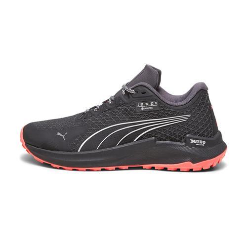 PUMA Fast-Trac Nitro GTX 女 黑紅色 防水 緩震 耐磨 戶外 越野 慢跑鞋377063-04