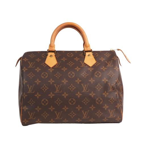 9成新【LV】經典老花Speedy30 展示品