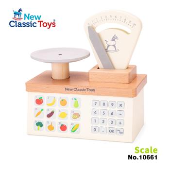 【荷蘭New Classic Toys】認知學習超市蘋果秤-10661