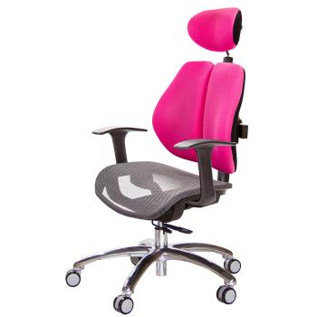 GXG 高雙背網座 工學椅(鋁腳/T字扶手) TW-2806 LUA