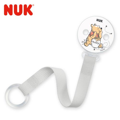 德國NUK-迪士尼安撫奶嘴帶(維尼聯名款)