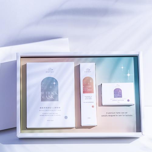 Homy Rosy 保養三步驟 無瑕蜜桃臀 精美 禮盒組