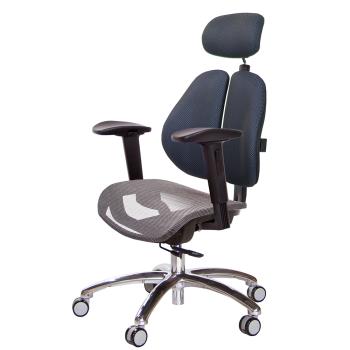 GXG 高雙背網座 工學椅(鋁腳/2D滑面升降扶手) TW-2806 LUA2J