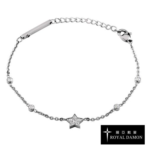 Royal Damon羅亞戴蒙 心星 手鍊 BK501