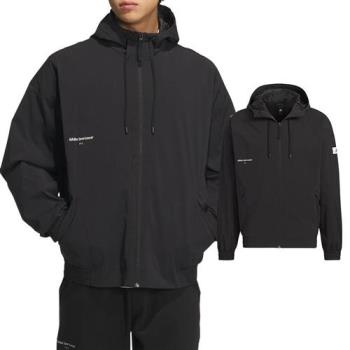 Adidas ST Warm WVJKT 男 黑色 運動 休閒 保暖 冬季 寬鬆 連帽 外套 IP4980