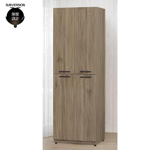 【顛覆設計】米歐兒2x6尺四門鞋櫃