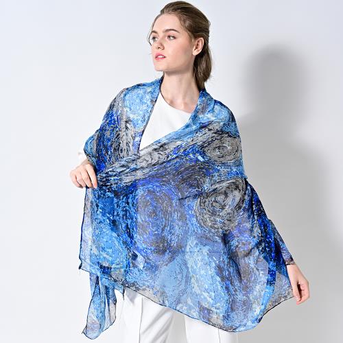 CLARE日本年度訂製夢幻雲絨披肩-獨