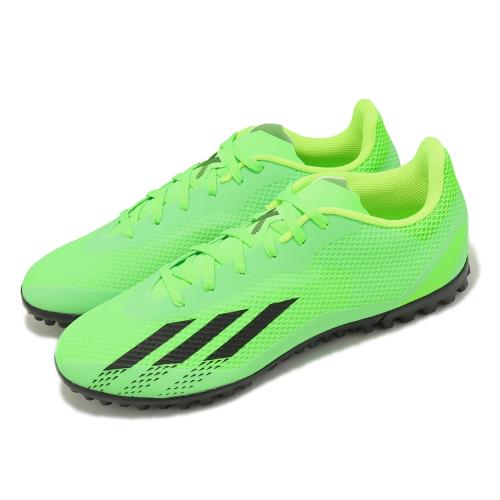 adidas 足球釘鞋 X Speedportal.4 TF 男鞋 綠 黑 人工草皮 碎釘 膠釘 愛迪達 GW8507