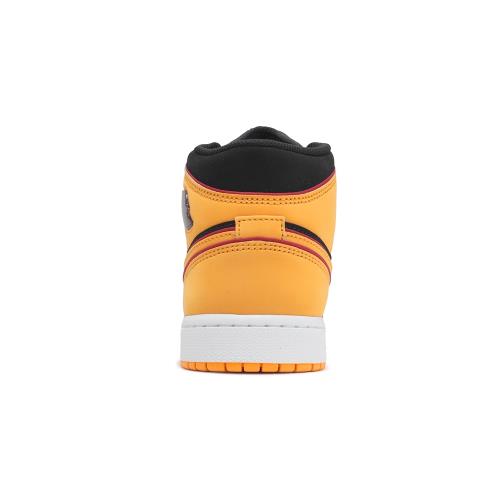 Nike Air Jordan 1 Mid SE Vivid Orange 男鞋夕陽橘黑AJ1 休閒鞋FJ4923