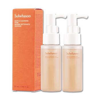 【Sulwhasoo 雪花秀】淨透保濕潔顏泡沫 50ML x 2