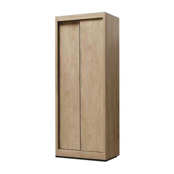 【唯熙傢俱】夏洛特橡木色3 x 7尺滑門衣櫃