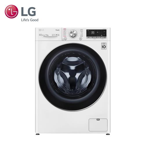 LG樂金 13公斤 蒸洗脫蒸氣滾筒洗衣機 冰瓷白 (WD-S13VBW)