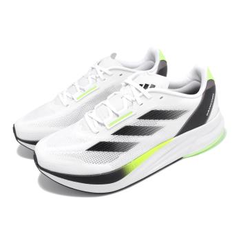 adidas 慢跑鞋 Duramo Speed M 男鞋 白 黑 回彈 緩震 透氣 輕量 路跑 運動鞋 愛迪達 ID8356