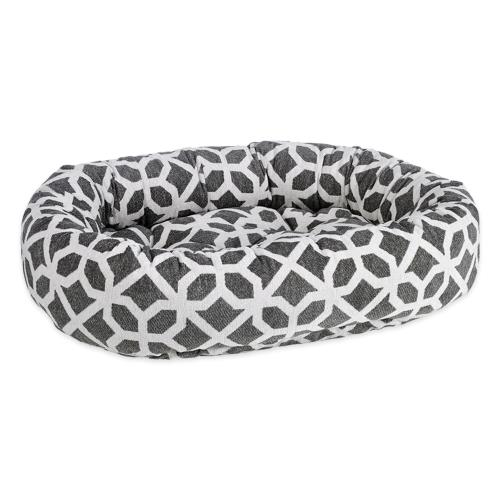 BOWSERS 甜甜圈極適寵物床 幾何雪花 M (睡墊 睡床 手工製作)