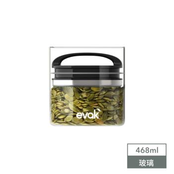 [Prepara] EVAK 密封儲物罐 COMPACT 系列玻璃/亮面把手(1號) -468ml