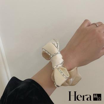 【Hera 赫拉】韓國bling蝴蝶結慵懶式髮圈 H111041201