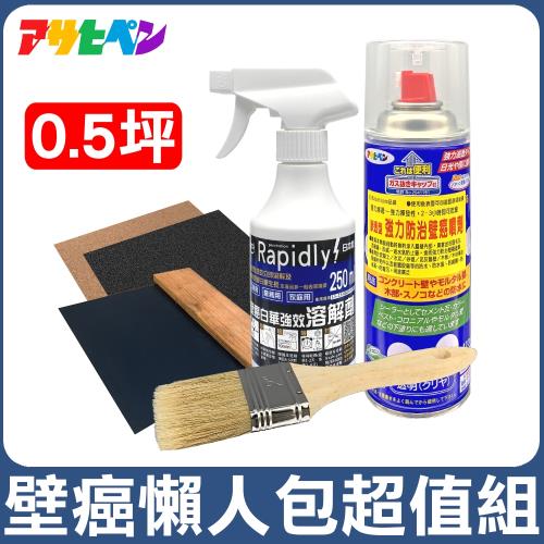 日本Asahipen-TCI 壁癌懶人包超值組 0.5坪