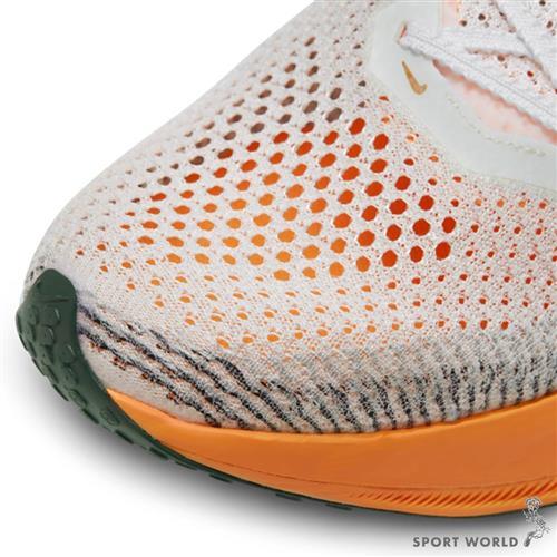 Nike 男鞋慢跑鞋競速ZoomX Vaporfly 3 白黑橘【運動世界】FV3633-081