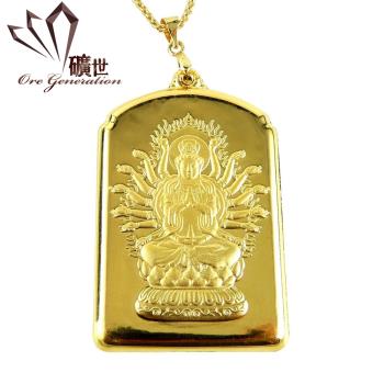 礦世珠寶-佛教七寶之首黃金神像