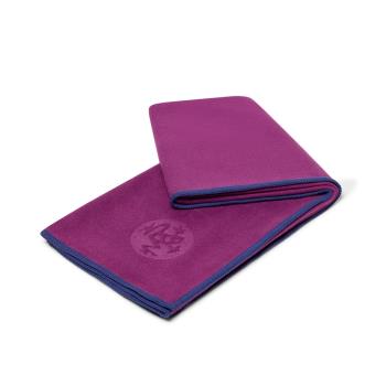 [Manduka] eQua Hand Towel 瑜珈手巾 - Purple Lotus (濕止滑)