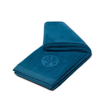 [Manduka] eQua Hot Hand Towel 加厚瑜珈手巾 - Aquamarine (濕止滑)