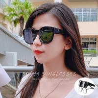 【SINYA】偏光太陽眼鏡 魅夜黑框水銀圓框 超輕量可外掛式套鏡 Polarized抗UV400 可套鏡 防眩光 遮陽