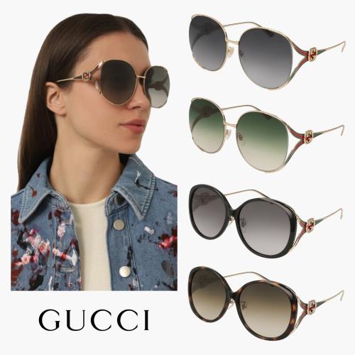 GUCCI 古馳】暢銷墨鏡經典大框(GG0225S、GG0226SK)|太陽眼鏡/光學眼鏡