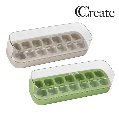 【CC家居】ecoco按壓式製冰盒/儲冰盒(輕鬆出冰)