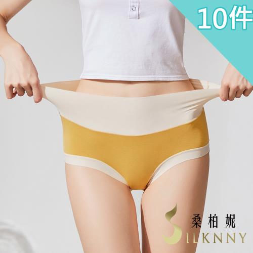 ★回購熱賣★【silknny 桑柏妮】10件組 ☆ 限量聯名款日本水氧舒臀女內褲/蕾絲內褲/無痕內褲/女內著 (隨機)