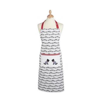 《KitchenCraft》平口單袋圍裙(蘇格蘭㹴)