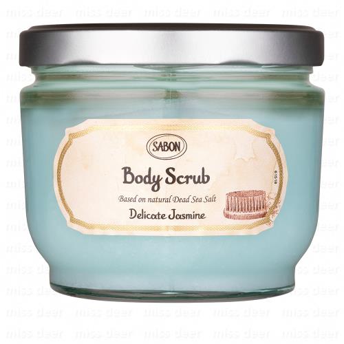 【即期品特降出清↘】SABON 茉莉花語身體磨砂膏600g (附木勺) (國際航空版) (效期202602)