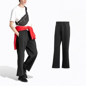 adidas 長褲 Premium Essentials 男款 黑 彈性褲頭 拉鍊口袋 寬鬆 愛迪達 II5803