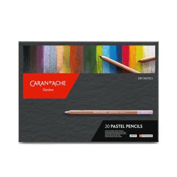 CARAN dACHE 瑞士卡達 專家級粉彩鉛筆 20色 /盒 788.320