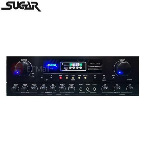 SUGAR SA-818 250W+250W 藍芽版 數位廻音卡拉OK綜合擴大機
