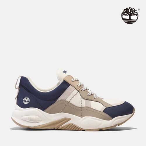 Timberland 女款淺色拼接低筒休閒鞋|A628GEW2