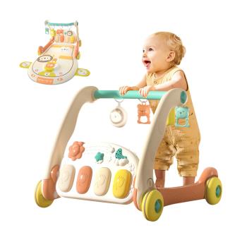 Colorland-嬰兒健力架 學步車 踢踢琴 寶寶健身架 遊戲墊 腳踏鋼琴音樂毯