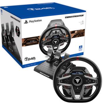 圖馬斯特 THRUSTMASTER T248P 力回饋方向盤金屬三踏板組 (支援PS /PC)