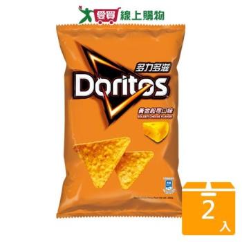 多力多滋黃金起司102G【兩入組】【愛買】