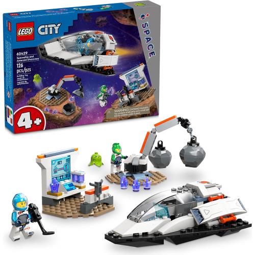 LEGO樂高積木 60429 202401 城市系列 - 太空船和小行星探索