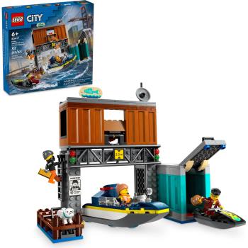 LEGO樂高積木 60417 202401 城市系列 - 警察快艇和壞蛋藏身處