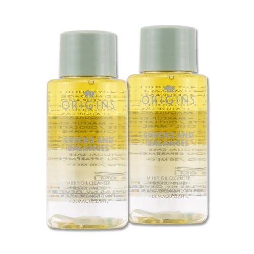 【ORIGINS 品木宣言】一舉兩得溫和淨膚植萃潔顏油 30ML x 2(效期至2026年02月)