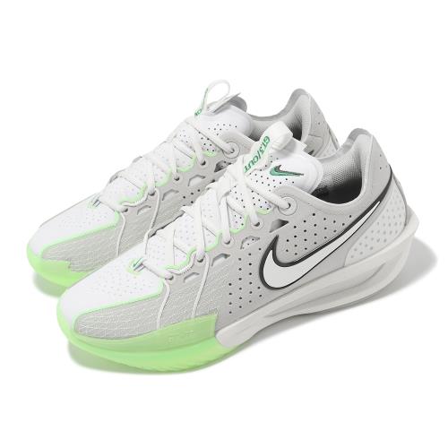 Nike 籃球鞋 G.T. Cut 3 EP 男鞋 灰 綠 ZoomX 緩衝 回彈 抗扭 GT 三代 DV2918-003