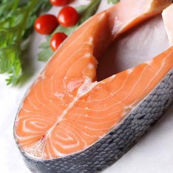 【海之醇】制霸中段厚切鮭魚-6片組(380g±10%/片)