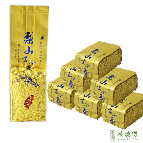 【茶曉得】梨山特等鮮採烏龍茶葉7件組(1.75斤)