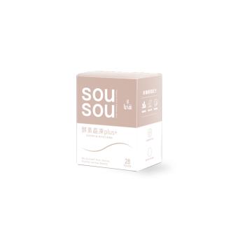 【 SOUSOU】PLUS+酵素晶凍(28條/盒)(綜合水果風味)
