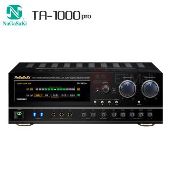 NAGASAKI TA-1000PRO 為動圈式擴大機，專為 K歌設計，提供優異音質與效能。保固期 1 年，規格如有錯誤以收到實際商品為主，配件依實際出貨為主。適合卡拉OK愛好者，提升唱歌體驗。